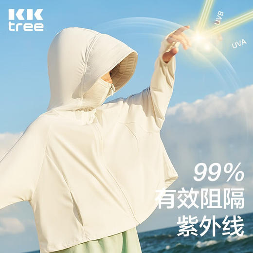 【KK树】沐氧晴下蝙蝠袖防晒衣KQ23017 商品图4