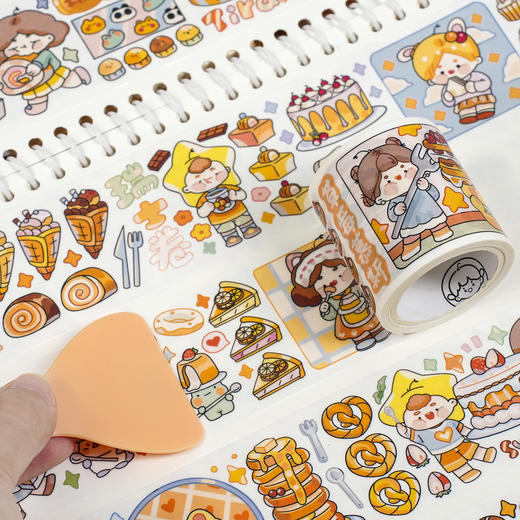 TIPETOYS 甜甜甜点胃豆芽酱和纸胶带DYJ5056 商品图2