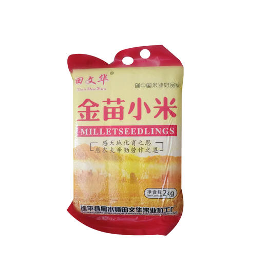 田文华黄金苗小米2kg 商品图0