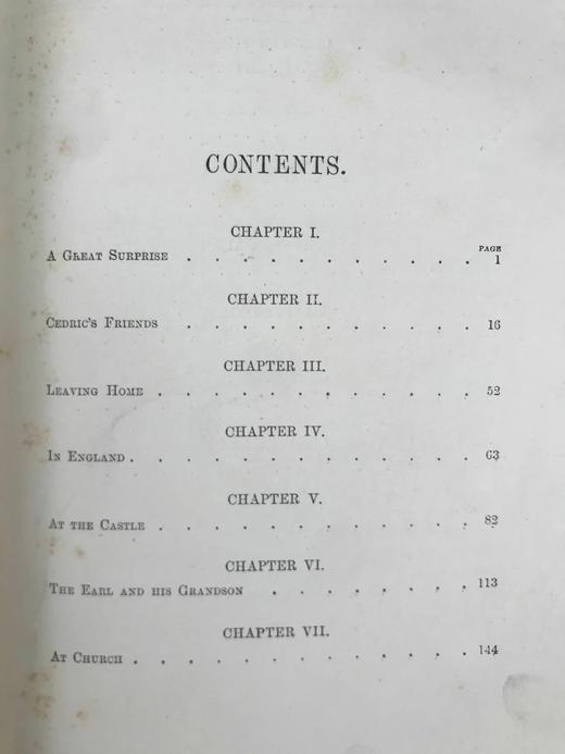 1888年 弗朗西丝·霍奇森·伯内特《小爵爷》 26幅插图 漆布精装大32开 商品图4