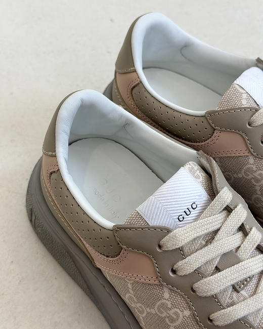 7折 G家 情侣款 在售款GG复古圆头运动鞋 2色 QZ063 商品图7