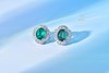 【花容】祖母绿耳钉    CB12306001 商品缩略图1