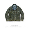 Cicadahood靛蓝纯棉平绒Type 3 Trucker Jacket卡车司机夹克 重工炒洗复古喷料 无性别 商品缩略图0