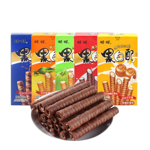 旺旺黑白配夹心饼（巧克力味）【60g】 商品图0