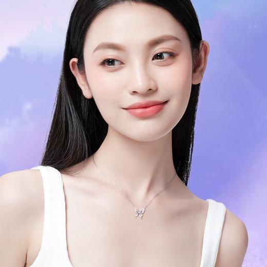 Fanci范琦×王者荣耀合作款 貂蝉-仲夏夜之梦款-幻蝶项链 商品图3