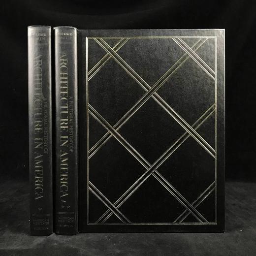 美国建筑图史（全2卷） 约千幅插图 精装大16开带书匣 商品图1