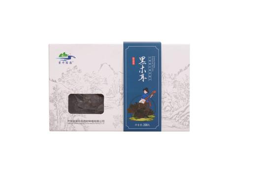【云南省怒江州兰坪县】荣升黑木耳200g/盒 商品图0