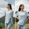 【凉感面料】宽松显瘦 开叉运动短袖上衣罩衫 商品缩略图1