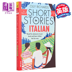 预售 【中商原版】适合初学者的意大利语短篇小说 第2卷 英文原版 Short Stories in Italian for Beginners Olly Richards