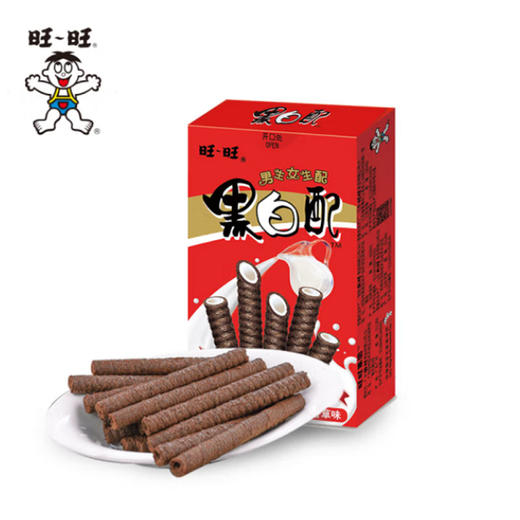 旺旺黑白配香草味60g 商品图0