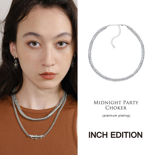 INBB0301 午夜派对-复古绳索蛇骨项圈项链｜ INCH EDITION暮光之城系列 商品图2