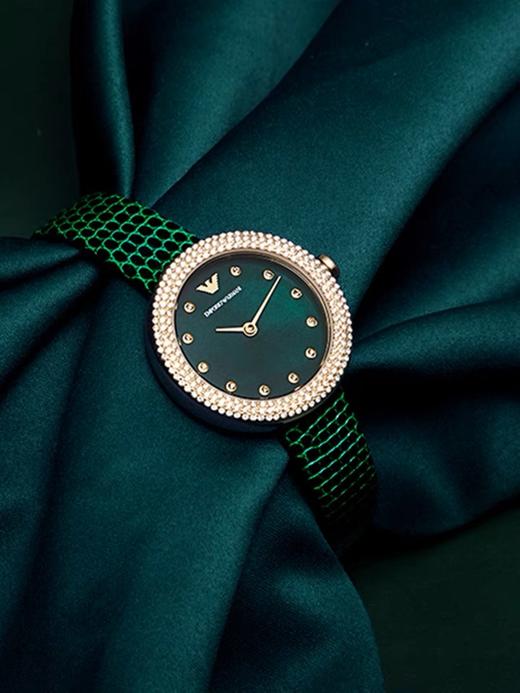 阿玛尼Armani满天星手表女 玫瑰小圆盘复古女表AR11419 商品图1