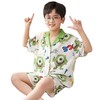 新款儿童睡衣男童夏季冰丝薄款短袖套装中大童男孩夏天卡通家居服 商品缩略图4
