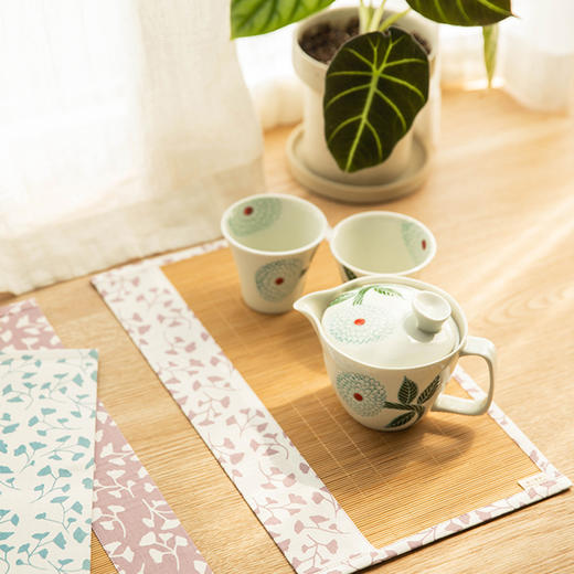 银杏竹制茶垫新中式禅意茶垫 商品图0