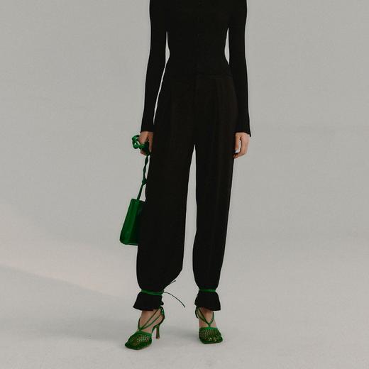 LIYIHAN 洗水磨破阔腿裤 Y233K06190 商品图3