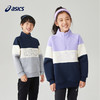 ASICS/亚瑟士童装23年秋季新款男童运动休闲个性插肩长袖卫衣T恤 商品缩略图1