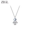 ZEGL爱发光宇航员情侣项链女生一对款太空人锁骨链七夕礼物送女友 商品缩略图4