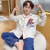 儿童睡衣春秋季男童纯棉长袖男孩宝宝中大童开衫可外穿家居服套装 商品缩略图2