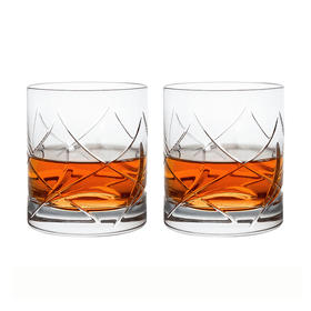 捷克进口BOHEMIA 菲奥娜凝聚系列威士忌杯对杯