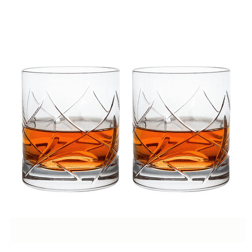 捷克进口BOHEMIA 菲奥娜凝聚系列威士忌杯对杯 商品图0