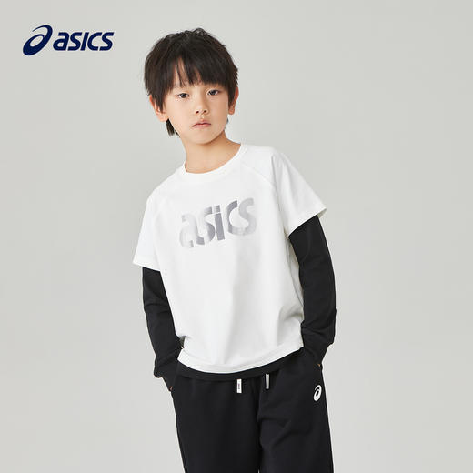 【品牌直发】ASICS/亚瑟士童装男女儿童运动休闲logo侧标长袖 商品图2