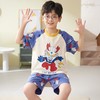 儿童睡衣夏季莫代尔冰凉短袖短裤小男孩中大童薄款男童家居服套装 商品缩略图0