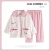 儿童睡衣女长袖纯棉女童春秋季公主母女宝宝家居服套装秋夏中大童 商品缩略图2