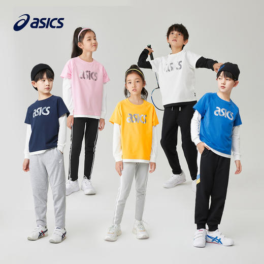 【品牌直发】ASICS/亚瑟士童装男女儿童运动休闲logo侧标长袖 商品图4