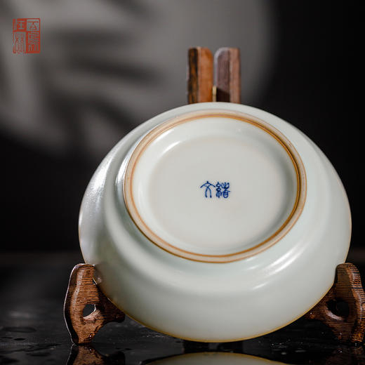 绪文汝窑新款怀瑜壶承（缺货） 商品图1