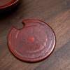 【小盟壶承】【红柚子】陶瓷干泡台 直径19cm 高5.4cm 商品缩略图7