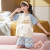 女童睡衣儿童薄款短袖纯棉套装中大童女孩公主宝宝夏季亲子家居服 商品缩略图3