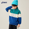 ASICS/亚瑟士童装23年秋季新款男童运动休闲个性插肩长袖卫衣T恤 商品缩略图2