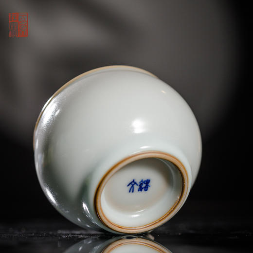 问鼎绪文汝窑新款玉珑杯 商品图1