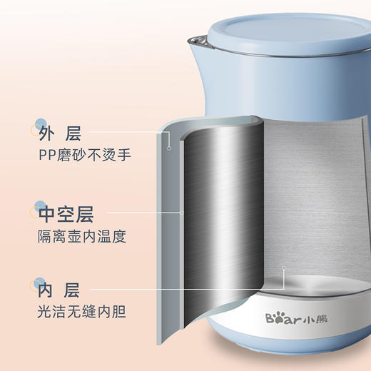 【小程序】小熊电热水壶 ZDH-Q15J1 蓝色 商品图6