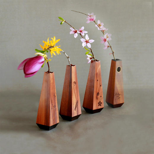 简约素梯形花插°图案随机发 商品图3