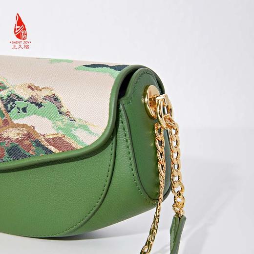 SAINTJOY/上久楷 宋锦斜背包 锦绣山河 BWS23B0201 商品图9