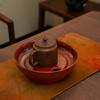 【小盟壶承】【红柚子】陶瓷干泡台 直径19cm 高5.4cm 商品缩略图9