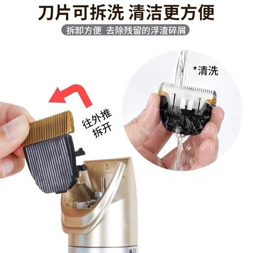 宠物电推剪电动剃毛器推毛器狗狗猫咪理发器剪毛理发剪四件套/个 商品图3