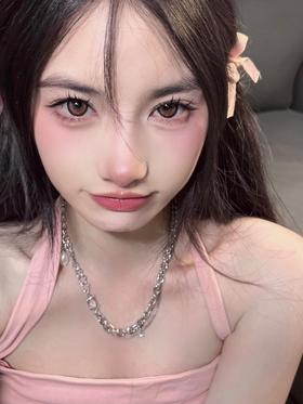 Doriscon半年抛美瞳 榛果奶咖 14.5mm