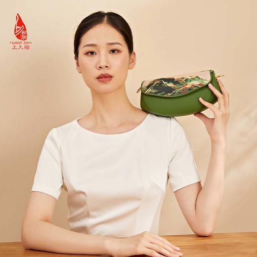 SAINTJOY/上久楷 宋锦斜背包 锦绣山河 BWS23B0201 商品图1