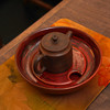 【小盟壶承】【红柚子】陶瓷干泡台 直径19cm 高5.4cm 商品缩略图11
