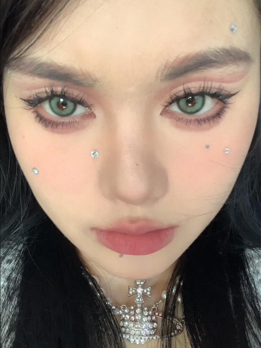 E-lensstyle 半年抛 科切拉绿  直径14.5mm着色13.8mm 商品图0