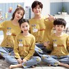 亲子睡衣女童春秋季纯棉长袖卡通圆领男童中大童家居服两件套装冬 商品缩略图2
