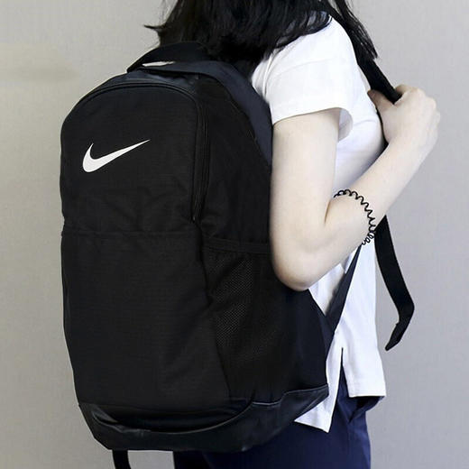 Nike/耐克双肩包男包女包大容量运动包休闲学生书包DH7709-010 商品图3