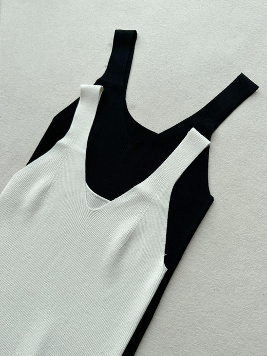 针织背心 米白色 黑色 自己备注号码颜色 商品图4