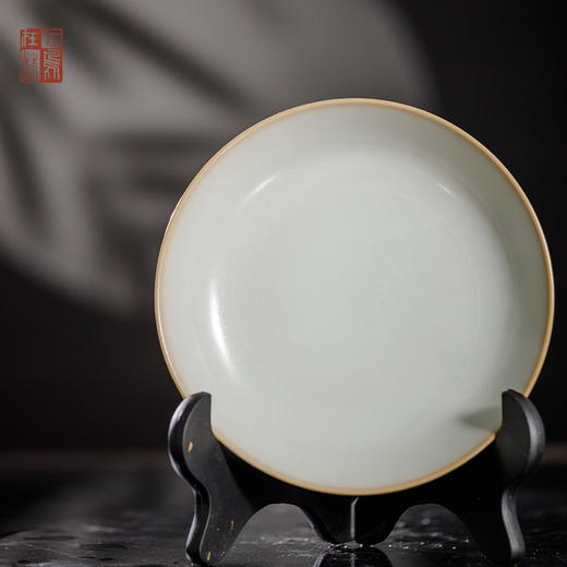 绪文汝窑新款怀瑜壶承（缺货） 商品图2