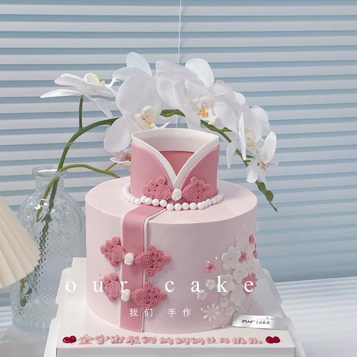 气质旗袍蛋糕（两色选择-低糖处理无添加 商品图2