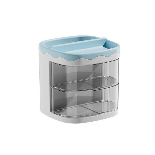 【开学季】创意卡通多格学生可爱抽屉笔筒 多功能带格收纳盒桌面文具盒 商品图4