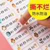 【儿童姓名贴定制】防水易粘贴幼儿园小学开学贴纸避免物品拿错丢失入园入学准备用品贴卡通图案贴文具贴 商品缩略图1
