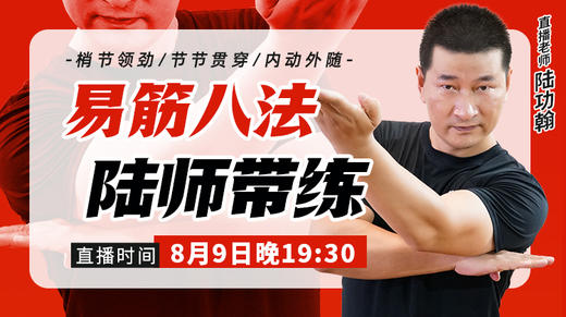 【8月11日】易筋八法陆师带练 商品图0